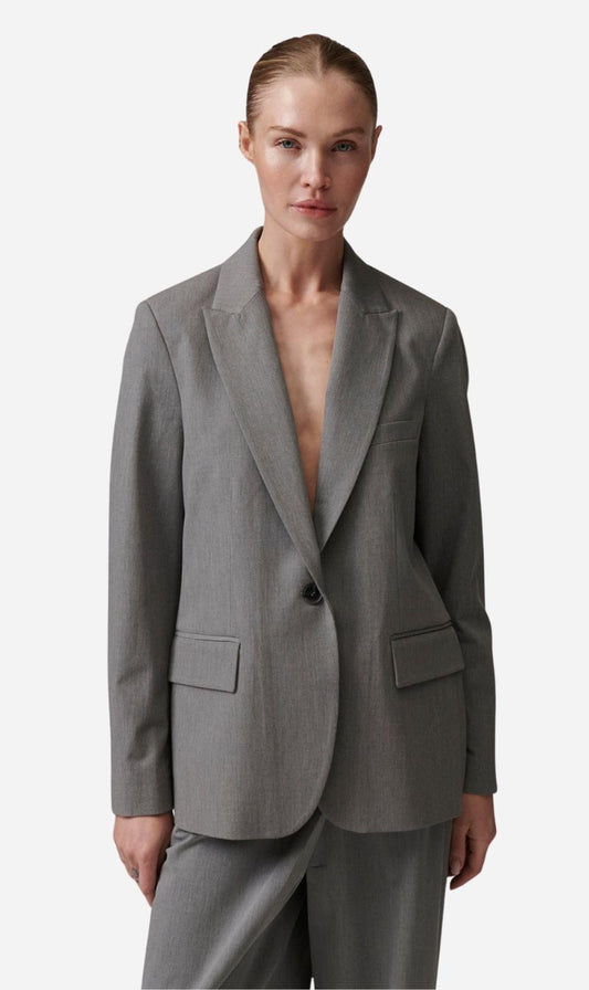 Day Birger Et Mikkelsen | Hector Classic Gab - Medium Grey Melange