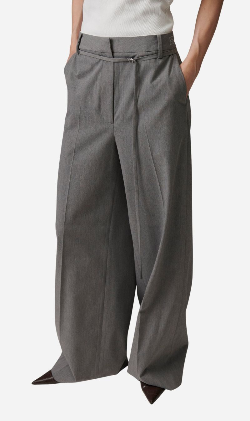 Day Birger Et Mikkelsen | Elina Classic Gab - Medium Grey Melange