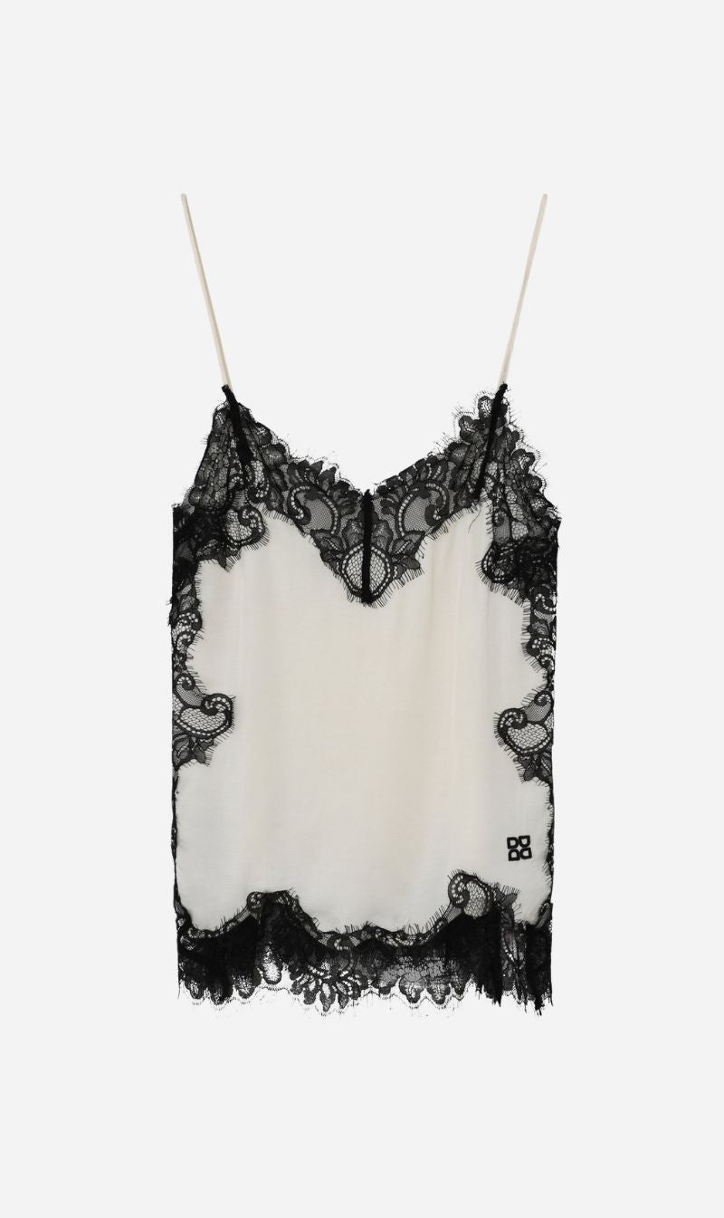 Day Birgir Et Mikkelsen | Lacey Fluid Viscose - Vanilla Ice