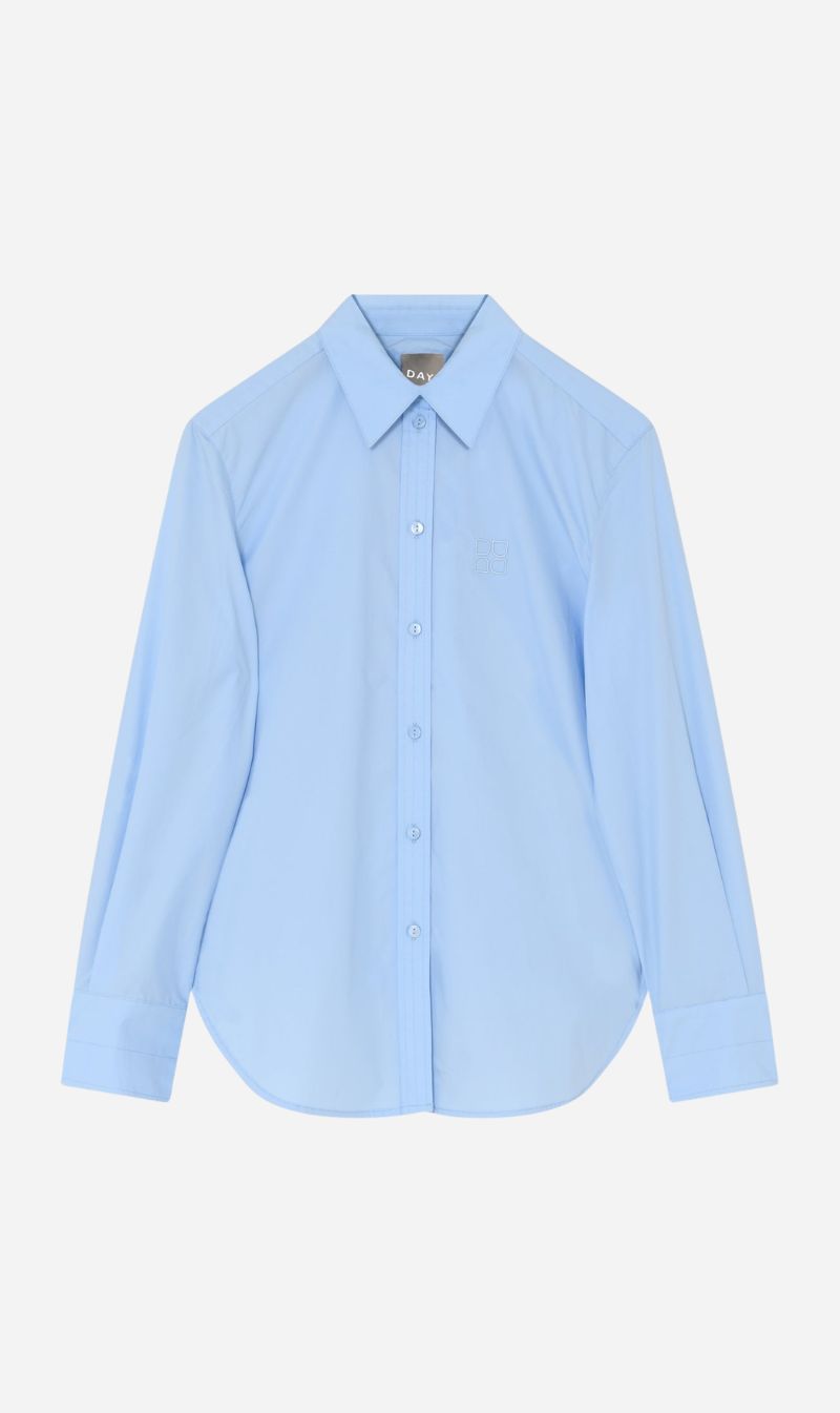 Day Birger Et Mikkelsen | Jojo Poplina - Chambray Blue