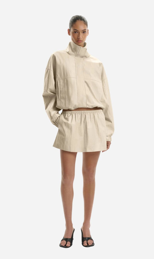 One Of Others | Fangio Mini Skirt - Almond