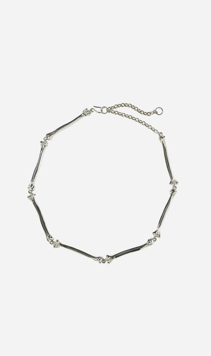 Meadowlark | Bone Necklace Bold - Sterling Silver
