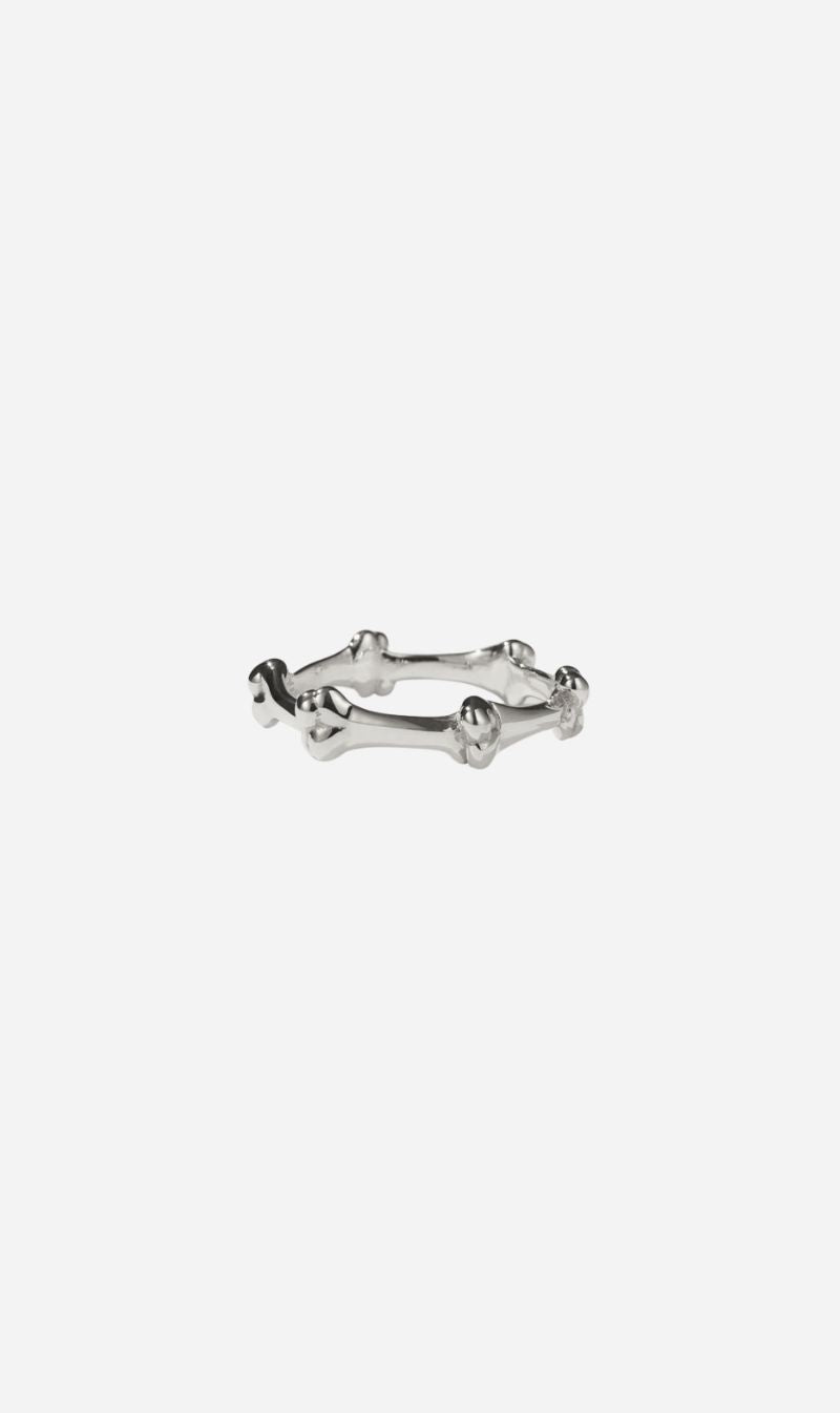 Meadowlark | Bone Ring - Silver
