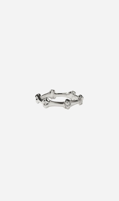 Meadowlark | Bone Ring - Silver