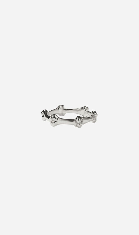 Meadowlark | Bone Ring - Silver