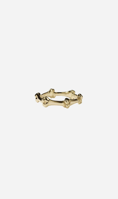 Meadowlark | Bone Ring - Gold Vermeil