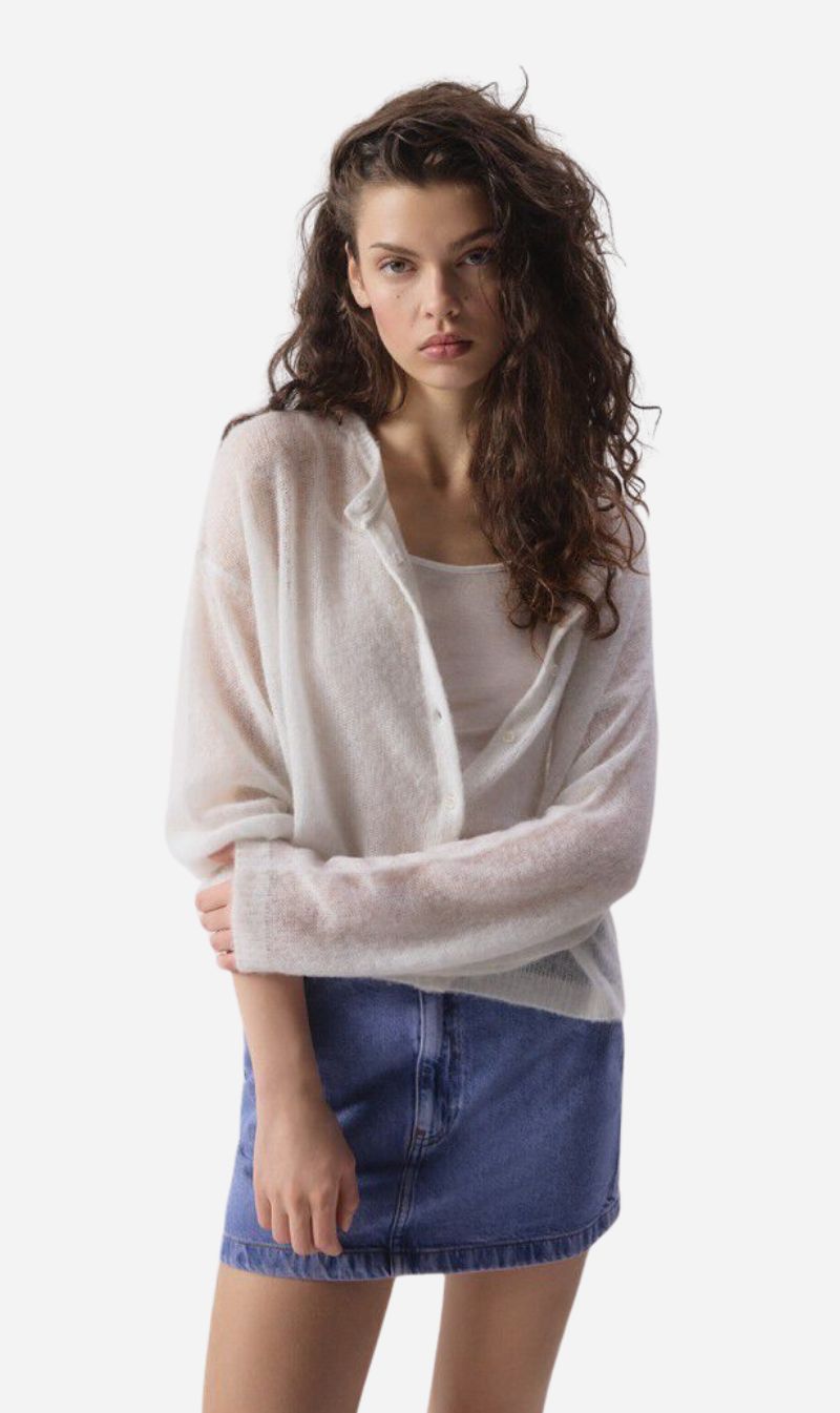 American Vintage | Bodyrow Cardigan - Polar Melange