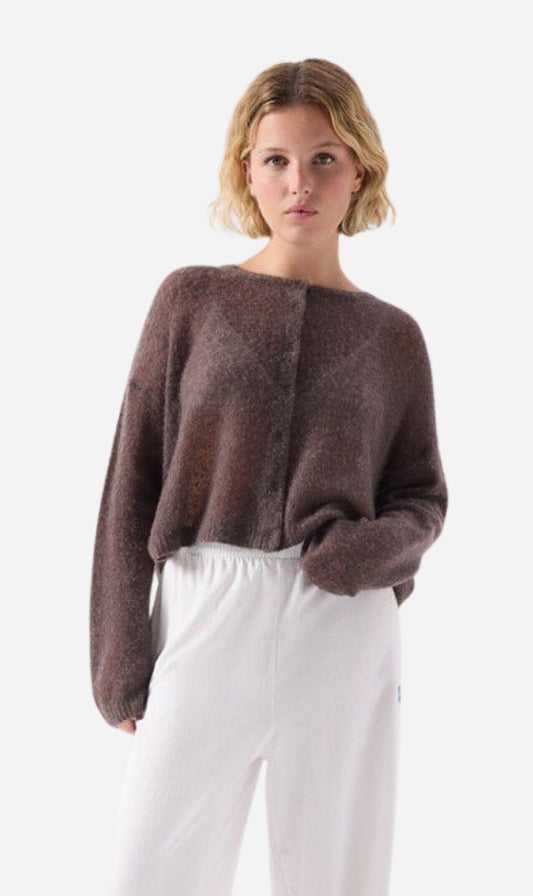 American Vintage | Bodyrow Cardigan - Hedgehog Melange