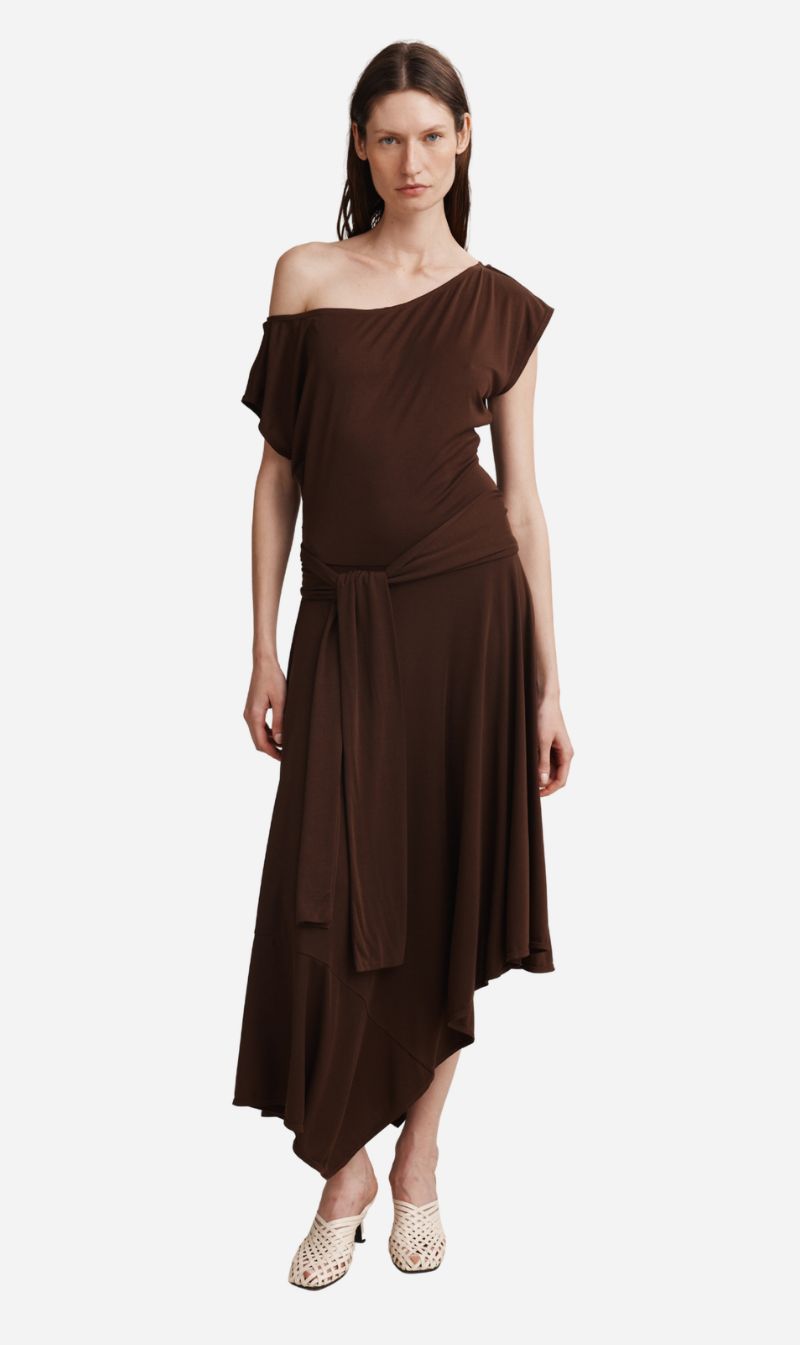 Marle | Inez Dress - Chocolate