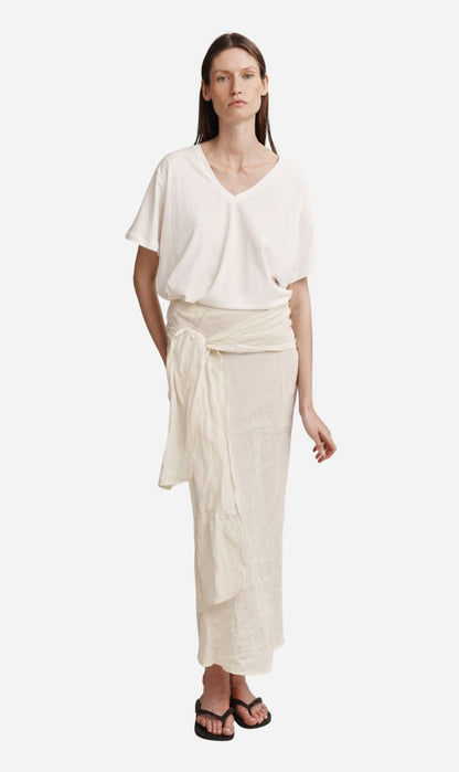 Marle | Caster Skirt - Ivory