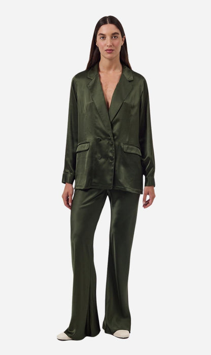 Silk Laundry | Relaxed Blazer - Cedar
