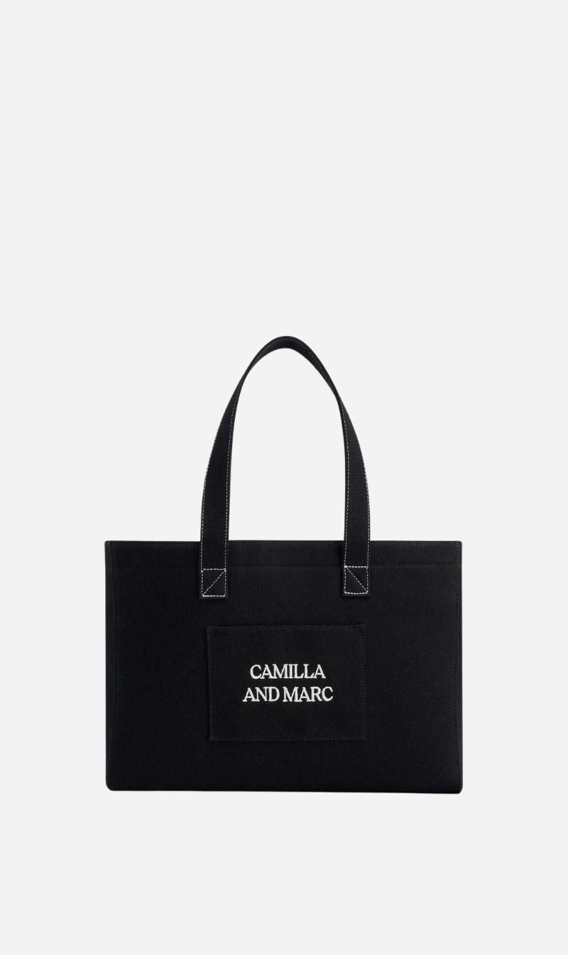 Camilla & Marc | Charlotte Shopper Tote - Black / White