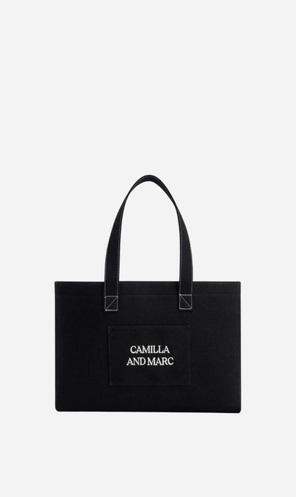 Camilla & Marc | Charlotte Shopper Tote - Black / White