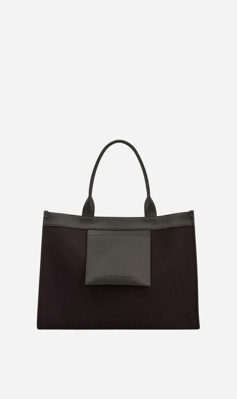 Camilla & Marc | Denver Plain Tote - Chocolate