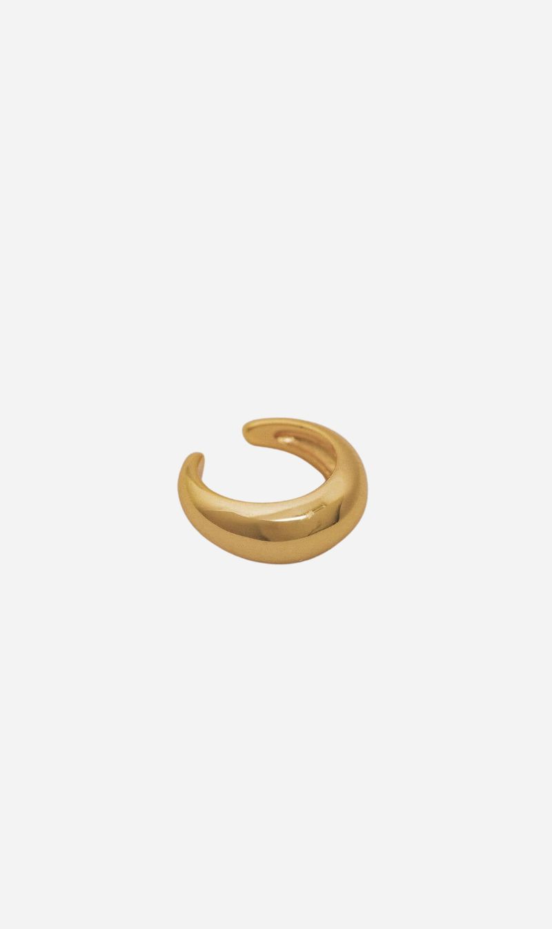 State Of Mind | Luna Ear Cuff - Yellow Gold