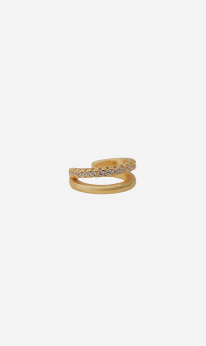 State Of Mind | Nova Ear Cuff - Yellow Gold