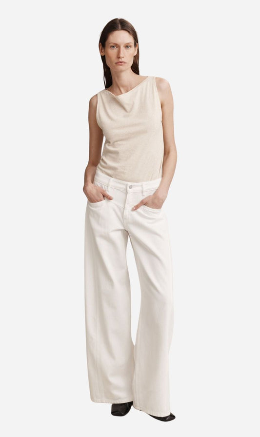Marle | Cross Stitch Jean - Blanc