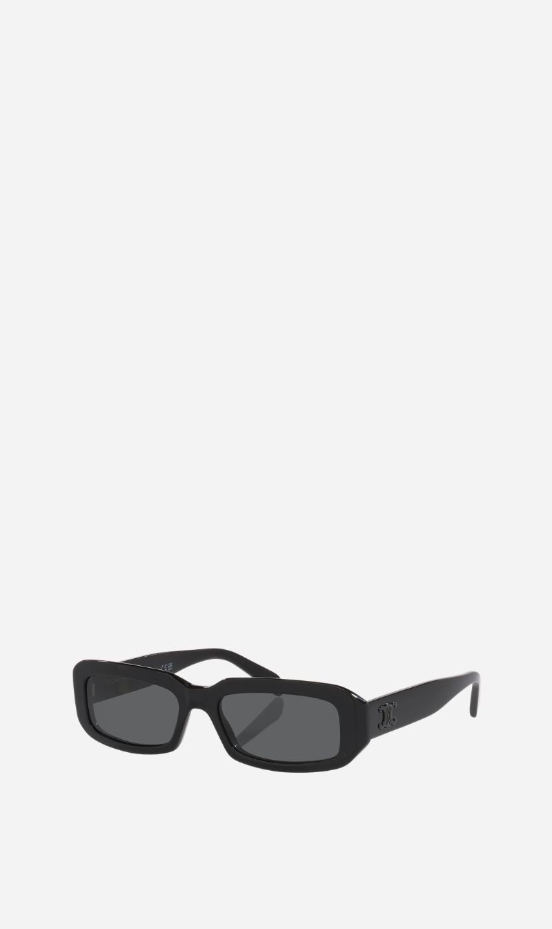Celine | Triomphe - Shiny Black / Smoke