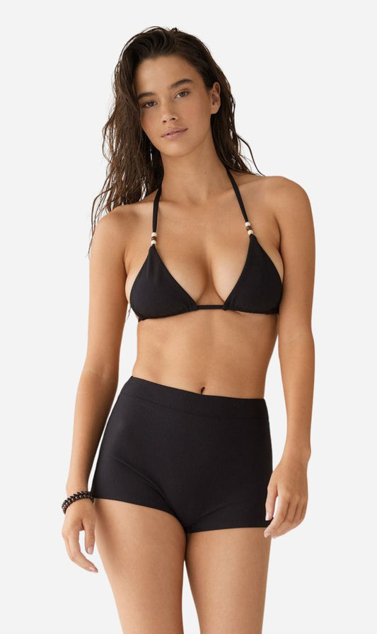 Dear Dylan | Swim Short - Noir Rib