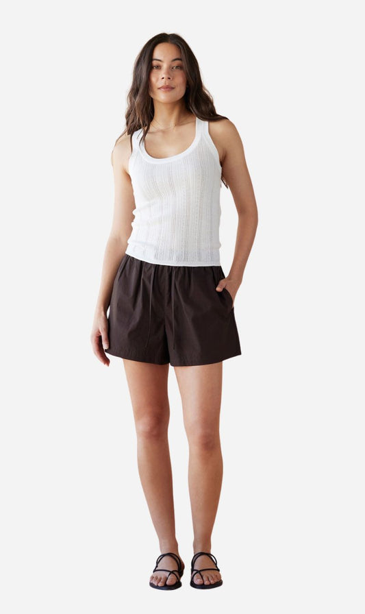 Dear Dylan | Clover Short - Cocoa