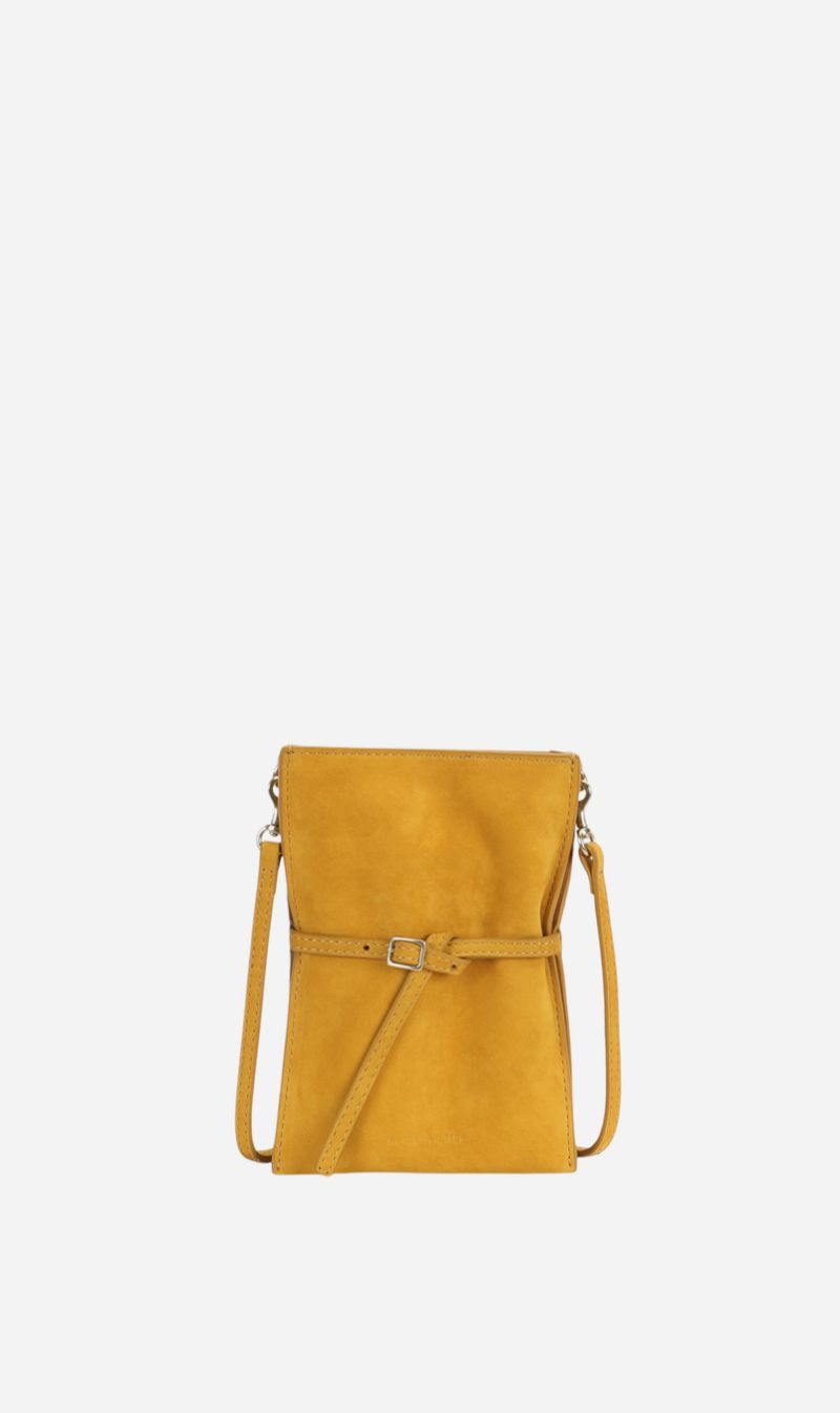 Deadly Ponies | Penny Phone Pouch - Sunflower Nubuck
