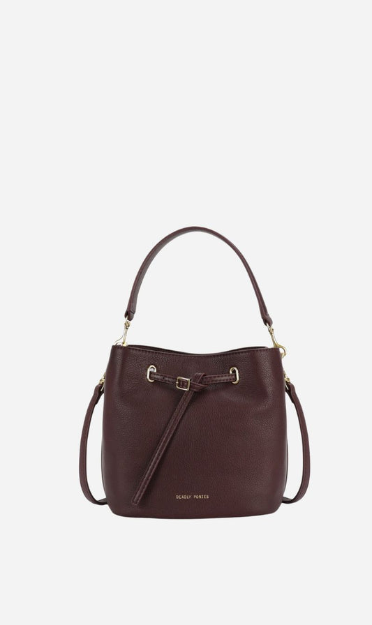 Deadly Ponies | Penny Bag - Dark Cherry