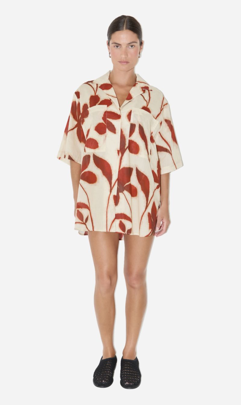 Zulu & Zephyr | Ruby Floral Cotton Shirt - Ruby Floral