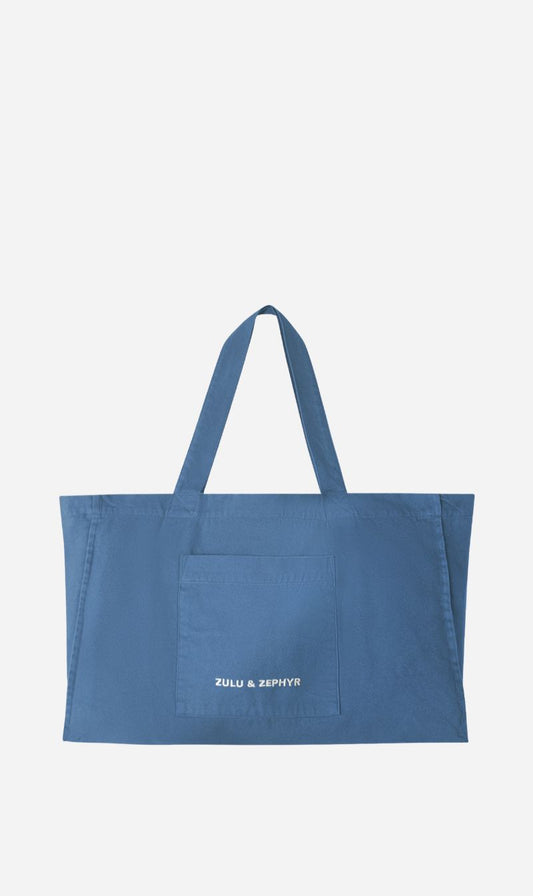 Zulu & Zephyr | Cotton Canvas Tote Bag - Denim