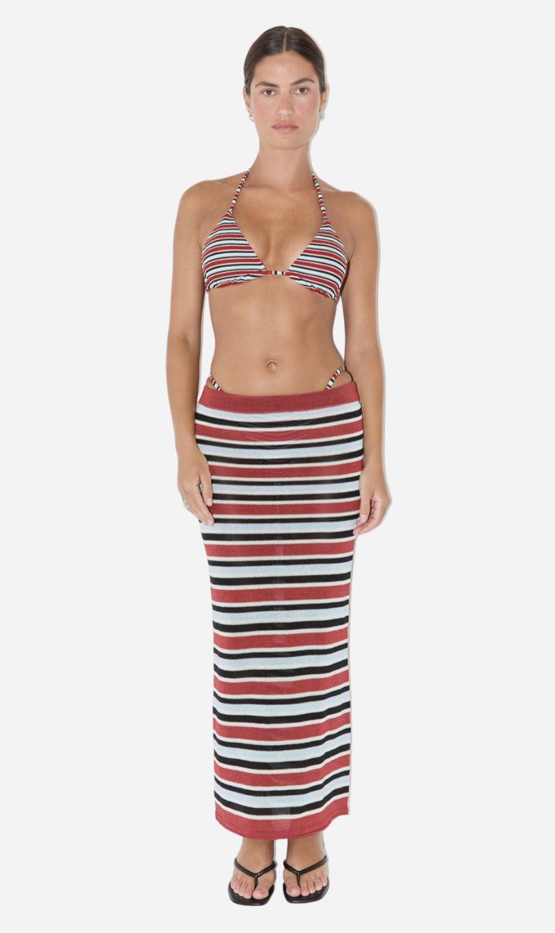 Zulu & Zephyr | Knit Skirt - Bold Stripe