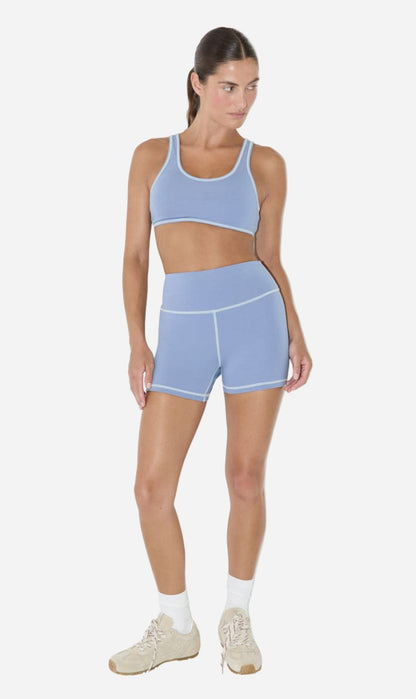 Zulu & Zephyr | 4 Inch Bike Short - Denim Blue