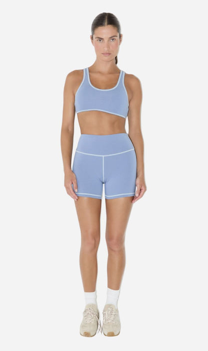 Zulu & Zephyr | Crop Top - Denim Blue