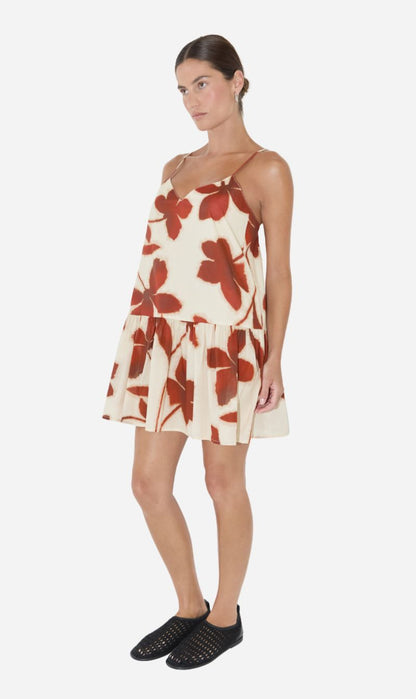 Zulu & Zephyr | Ruby Floral Cotton Mini Dress - Ruby Floral