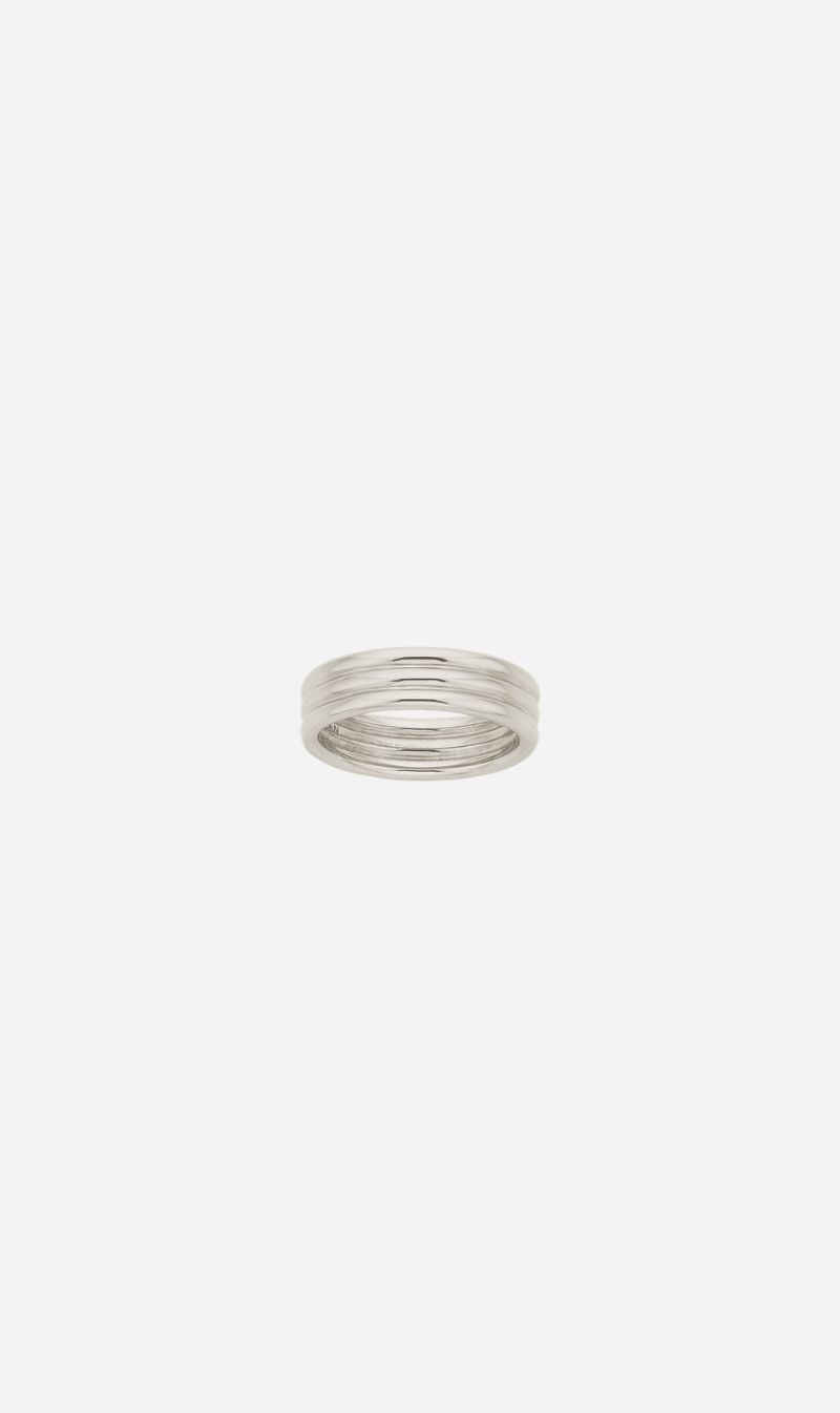 Zoe & Morgan | Irma Stacker Ring - Silver