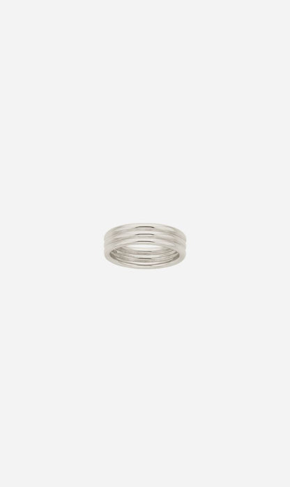 Zoe & Morgan | Irma Stacker Ring - Silver