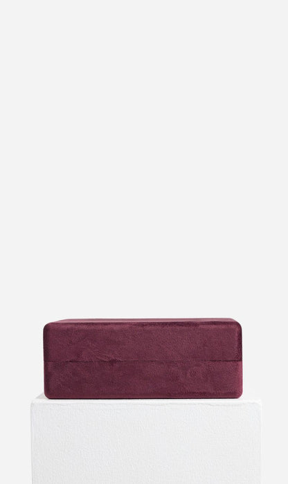 Meadowlark | Velvet Jewellery Box Large - Merlot