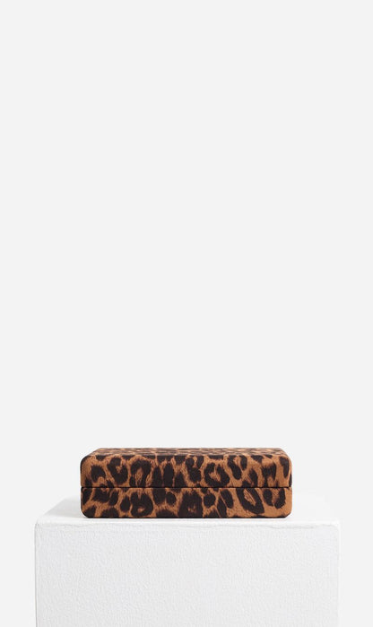 Meadowlark | Velvet Jewellery Box Small - Leopard