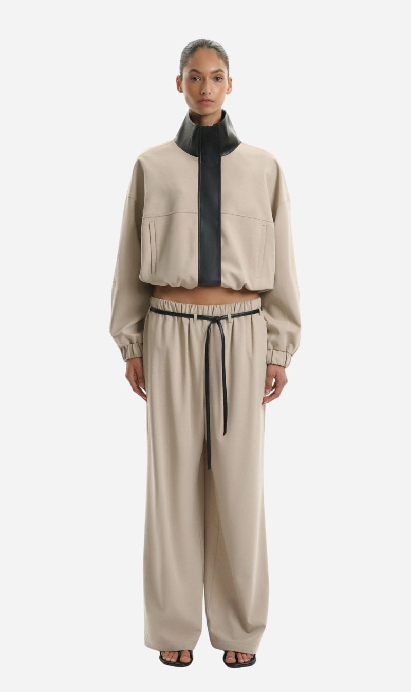 One Of Others | Tyla Pant - Sage / Black