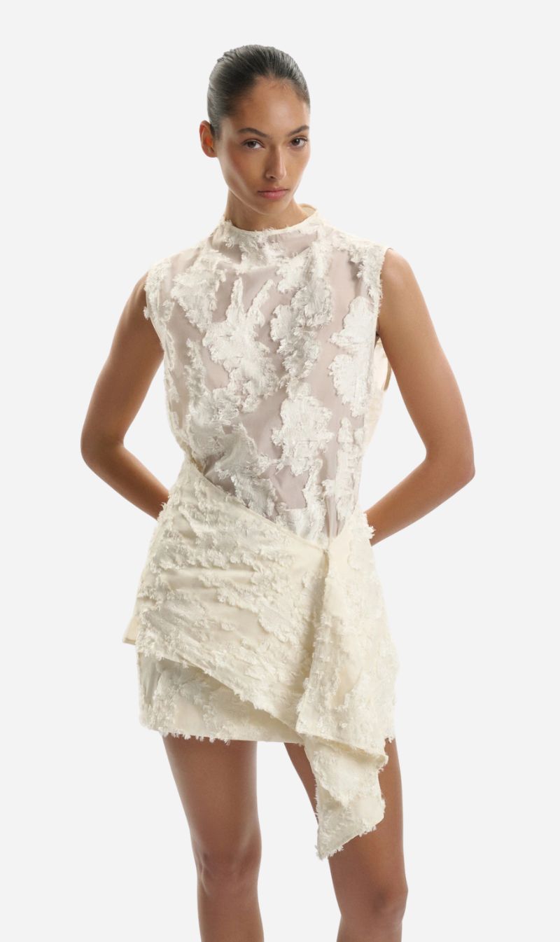 One Of Others | Heather Top - Vanilla