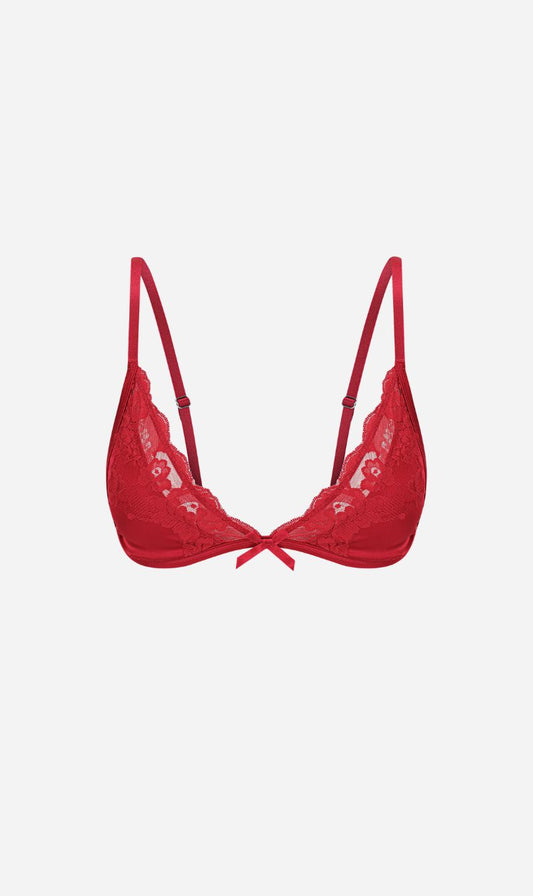 Kat the Label | Jones Bralette - Red