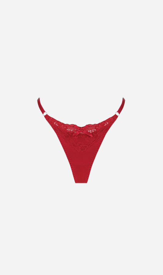 Kat the Label | Jones Thong - Red
