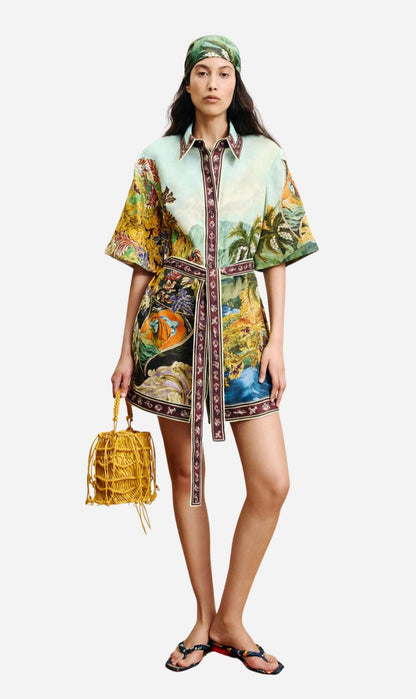 Alemais  | Lucena Mini Shirtdress