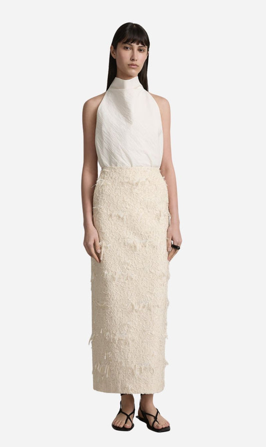 A. Emery | Innes Skirt - Cream Jacquard