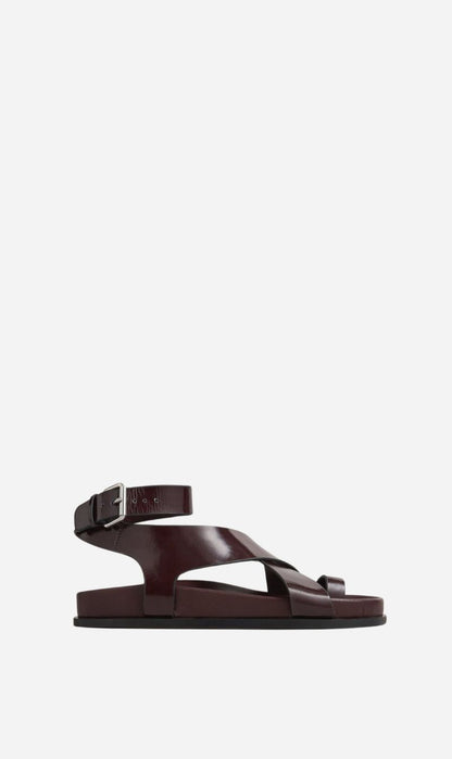 A. Emery | Jalen Sandal - Vintage Claret