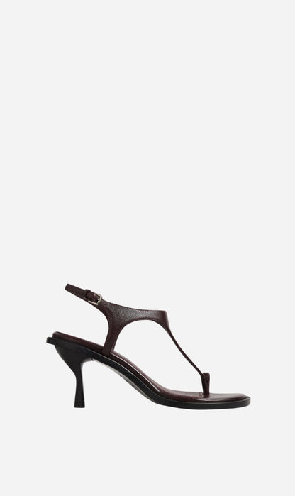 A. Emery | Wanda Heeled Sandal - Vintage Claret