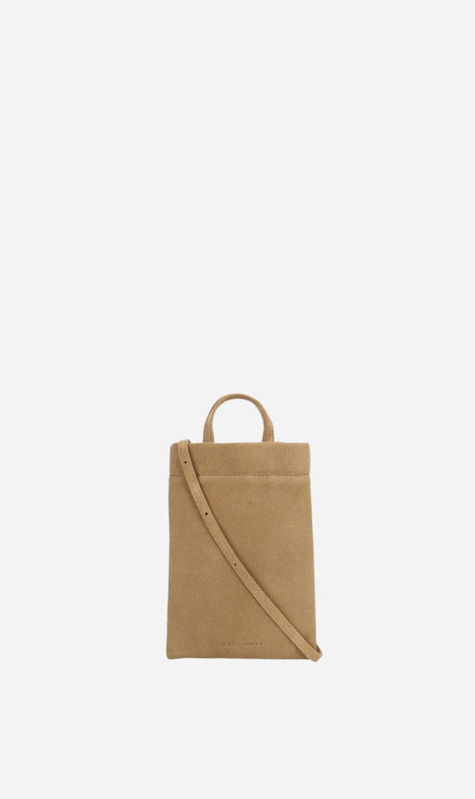 Deadly Ponies | Bandit Phone Pouch - Oat Suede