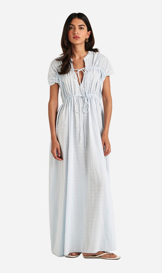 Chameli | Arvi Short Sleeve Maxi Dress - Bliss