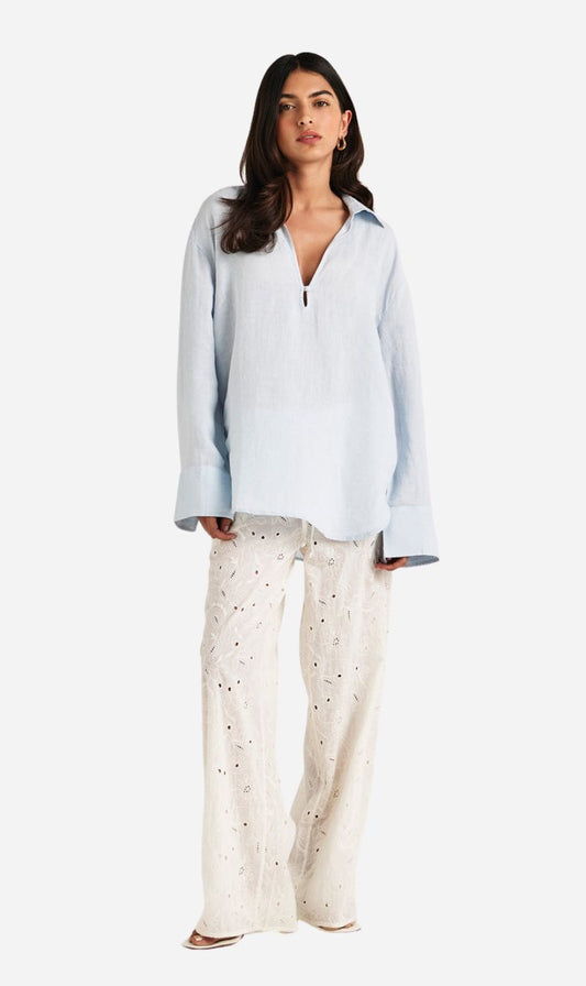 Chameli | Paolo Long Sleeve Blouse - Bliss