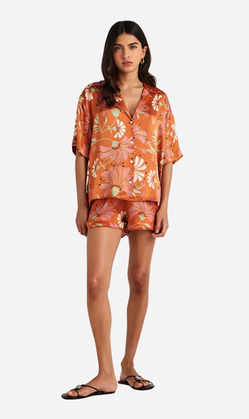 Chameli | Saloni Shorts - Amber Floral
