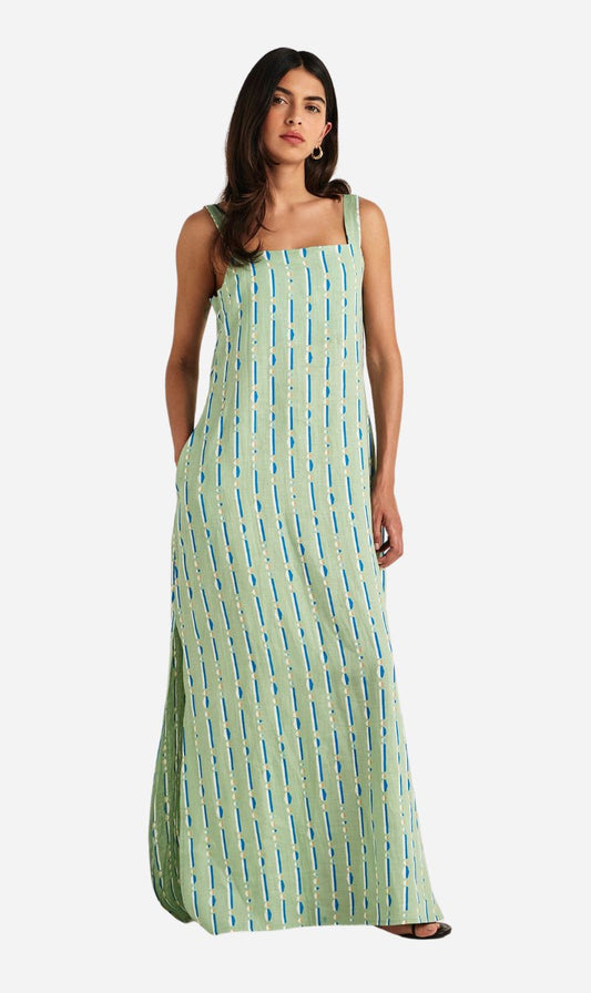 Chameli | Leon Maxi Dress - Beaded Jade