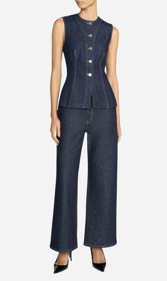 Frame Denim | The Form Vest - Rinse
